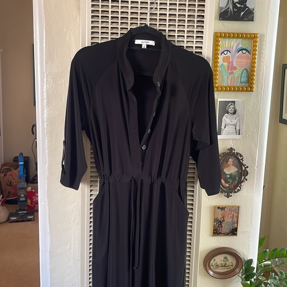 Sympli black Safari Jumpsuit - Picture 6 of 10